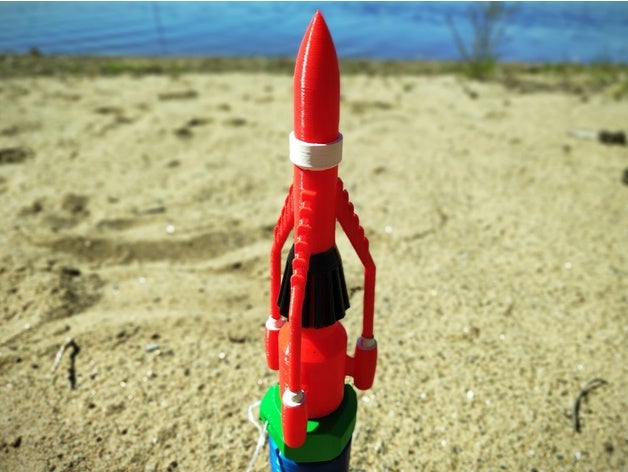 tb3 h2o rocket mechanical toys anycubic kids pressure summer thunderbird thunderbirds 3 water 3D print model - Mito3D