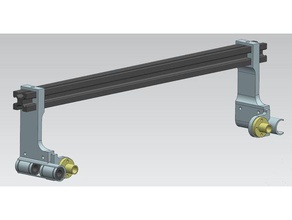 linear bearing gantry 3d printer parts bearings x axis 3d print model - Mito3D