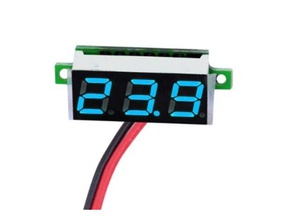 mini-digital-voltmeter 2,5 v - 30v 0,28 Zoll-led-Bildschirm-Modell diy led-voltmeter Modell voltmeter 3d print model - Mito3D