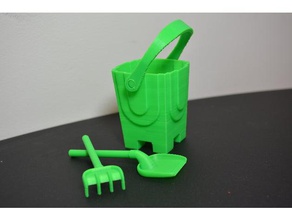 kit para playa brinquedos & games 3d print model - Mito3D