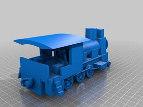 locomotiva La stampa 3d ferroviaria 3d print model - Mito3D