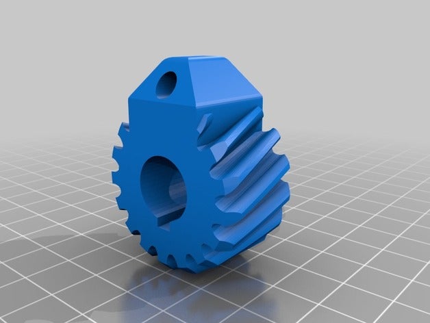 llavero engranaje llaveros 3D print model - Mito3D