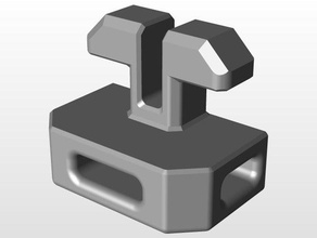 Kabelbinder-clip-t-Nut-Profil 10 3d print model - Mito3D