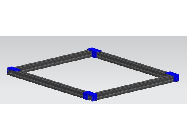 2020 ekstruzyon ekleri 3d yazıcı parçaları Eki eklemler 3D print model - Mito3D