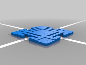 4-forma de la correa hebilla las lengüetas bloqueo partes ajustable sujetador 3d print model - Mito3D