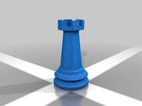 peças de xadrez 3d print model - Mito3D