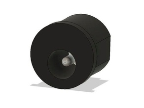 adafruit kobiconn 21 mm dc per montaggio a pannello jack di alimentazione pn 163-4302-e parti Spinotto 2mm barrel spina 3d print model - Mito3D