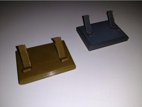 stand base di puzzle i 3d print model - Mito3D