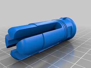 surefire stile flash hider giocattolo & accessori di gioco softair 3d print model - Mito3D