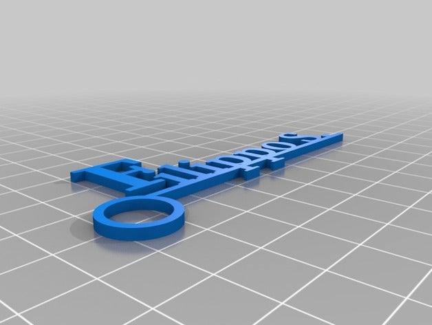 filippo porta chiavi keychains customized 3D print model - Mito3D