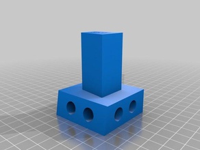 my customized dovetail magnetic guide hand tools 3d print model - Mito3D