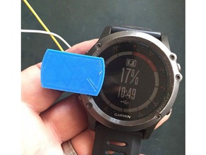 fenix 3 charging adapter sport & outdoors garmin sports watch 3d print model - Mito3D