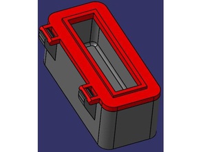 estintore box - caja extintor 1 14 automotive 3d print model - Mito3D