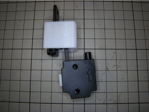 anycubic i3 mega-filament-sensor-Halterung 3d-Drucker Teile mega 3d print model - Mito3D