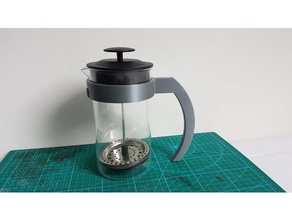 caffettiera manico parti di ricambio caffè la maniglia 3d print model - Mito3D