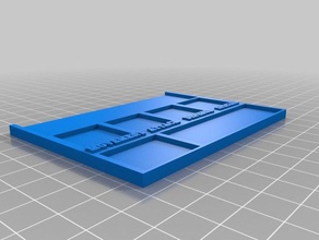 bmg action counter tray toy & game accessories 3d print model - Mito3D