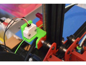 alfawise u20 filament runout mounting bracket 3d printer accessories 3d print model - Mito3D