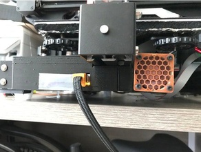 duet maestro case ender 3 pro 3d printer accessories 40mm fan cover grill hexagon 3d print model - Mito3D