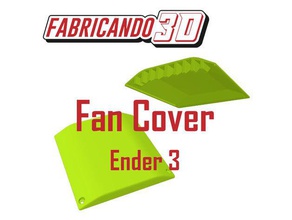fan - cover- ender 3 3d-drucken creality 2 emder3 fan-ender Lüfter-Abdeckung 3d print model - Mito3D