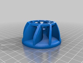 ventilador reforzado párr secador de pelo La impresión en 3d 3d print model - Mito3D