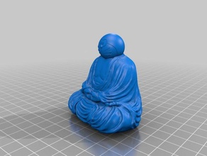 doraemon buddha sculture il a busto arsizio la scultura 3d print model - Mito3D