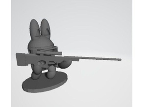 Schlachtfeld Kaninchen Modelle 3d print model - Mito3D