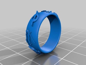 shadowhunters anello anelli 3d print model - Mito3D