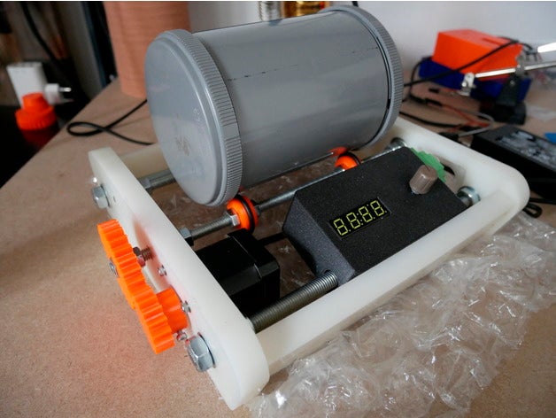 uygun fiyatlı rock tumbler - nema17 sürümü cnc yönlendirme makine araçları brassfill freecad Lehçe döner 3D print model - Mito3D