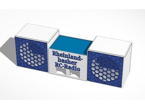 bluetooth speaker box rlb style audio 3d print model - Mito3D