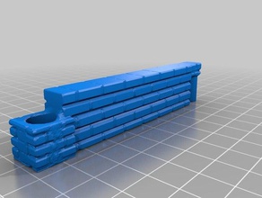 dungeonsticks - brick wall buildings & structures 3d print model - Mito3D