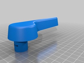 f350 seat adjust lever handle automotive 3d print model - Mito3D