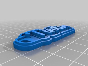 tintin de porte-clés personnalisé 3d print model - Mito3D