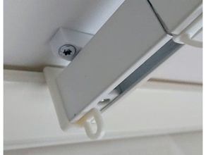 small ceiling mount ikea vidga replacement parts 3d print model - Mito3D