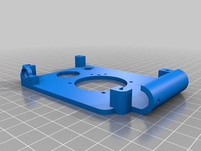 back cover 20mm switch diy 3d print model - Mito3D