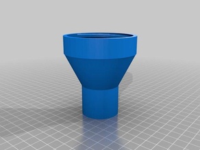frasco de vidro lanterna tabela pátio guarda-chuva pólo exterior e jardim montagem 3d print model - Mito3D