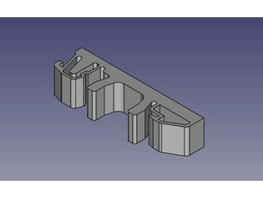 din rail clip Basismodul eigenen Modifikation Teile din-schiene mount 3d print model - Mito3D