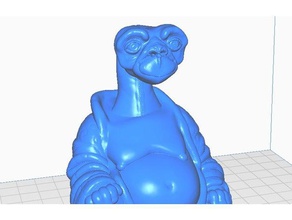 et buddha tv movies collection sculptures alien movie remix 3d print model - Mito3D
