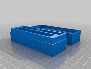 fhbox case beta 20 containers ecig fh box fhem flavor hit flavorhit storage vape vaping 3d print model - Mito3D
