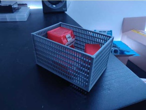 small basket containers container 3d print model - Mito3D