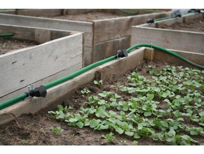 Bewässerung-Düse-meine Hochbeete outdoor & Garten die Bewässerung Düse Pflanzen Hochbeet Dusche 3d print model - Mito3D
