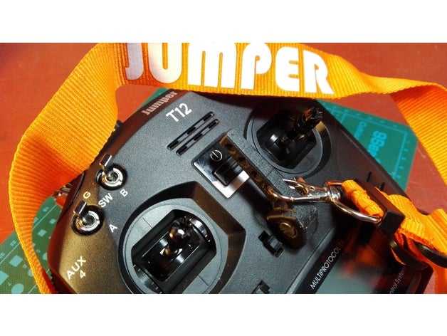 jumper t12 strap balancer r c vehicles balance hanging neck transmission transmitter 3D print model - Mito3D