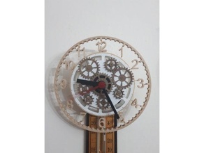 Uhr dekorativ Dekor 3d print model - Mito3D