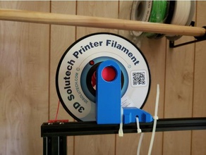 spool filament holder 3d printer accessories alfawise u20 3d print model - Mito3D