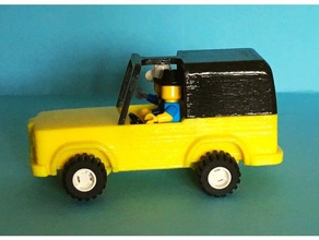 lego tonka caminhão brinquedos de construção 3d print model - Mito3D