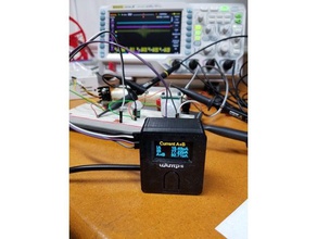 micro amp meter enclosure tools arduino dmm hx711 microamp oled uamp 3d print model - Mito3D