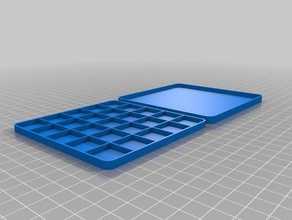 Pille test box customizer tool holders & boxes kundengebundene 3d print model - Mito3D