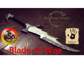 blade woe - elder scrolls online video games 3d print model - Mito3D