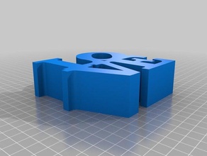 my customized variable word sculpture 3 sculptures 3d print model - Mito3D