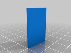 mon paramétrique personnalisé bloc de ponçage & wedgepcue 100 des outils à main 3d print model - Mito3D