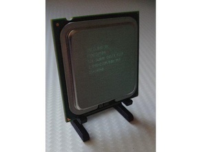 işlemci stand 3d baskı bilgisayarlar ekran göstermek süs dur duruyor 3d print model - Mito3D